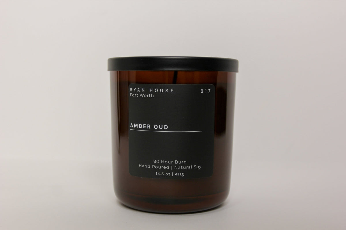 Ryan House Amber Oud Candle