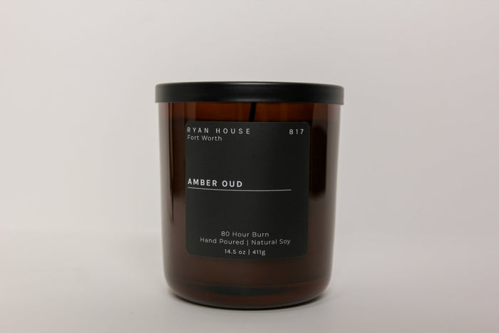 Ryan House Amber Oud Candle