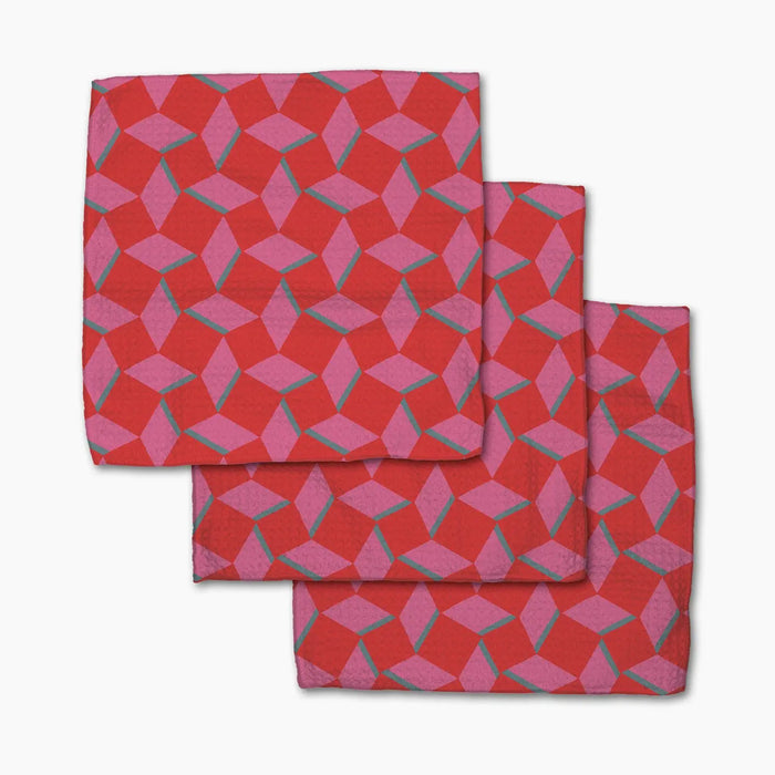Geometry Circus Stand Dishcloth Set