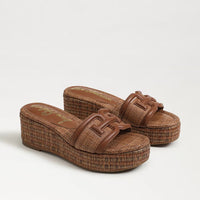 Sam Edelman Pauleena Brown Woven Sandal
