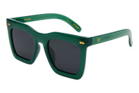 I-SEA Maverick Sunglasses Kale/ Smoke Polarized Lens