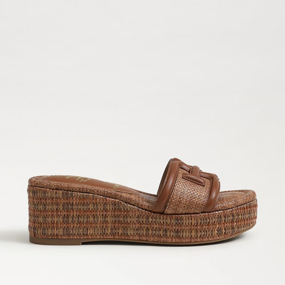 Sam Edelman Pauleena Brown Woven Sandal