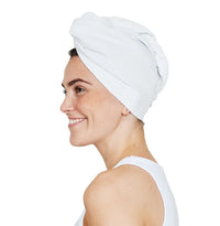 Dock & Bay Hair Wrap in Crystal White