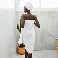 Dock & Bay Hair Wrap in Crystal White