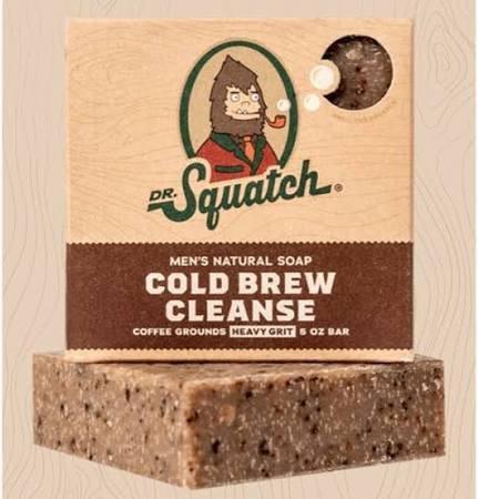 Dr. Squatch Cold Brew Cleanse Soap