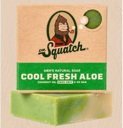 Dr. Squatch Cool Fresh Aloe Soap