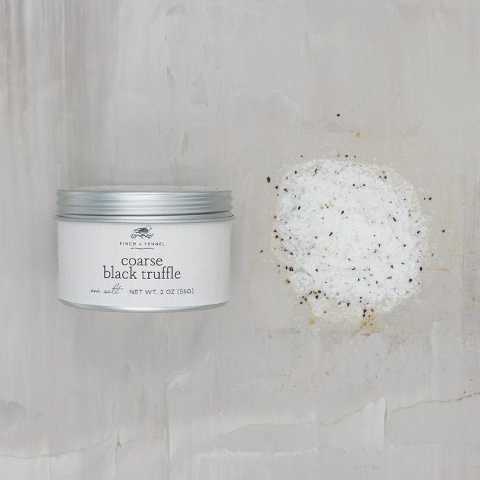 Finch + Fennel Black Truffle Sea Salt