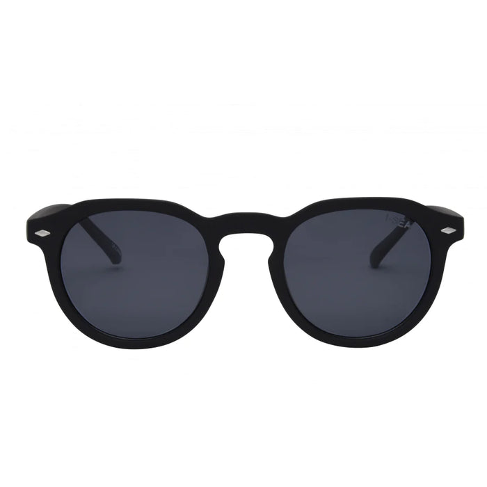 I-SEA Blair Sunglasses in Black/Smoke