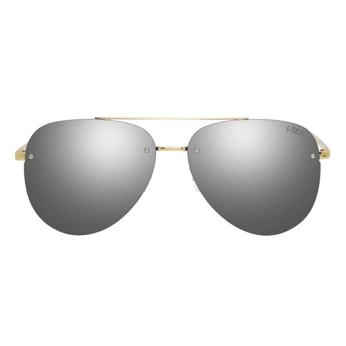 I-SEA River Sunglasses in Gold/Silver