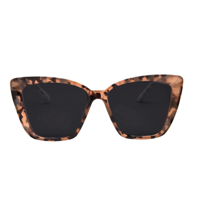 I-SEA Aloha Sunglasses in Blonde Tort/Smoke