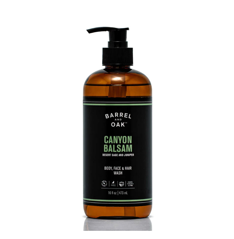 Barrel & Oak Canyon Balsam Body Wash