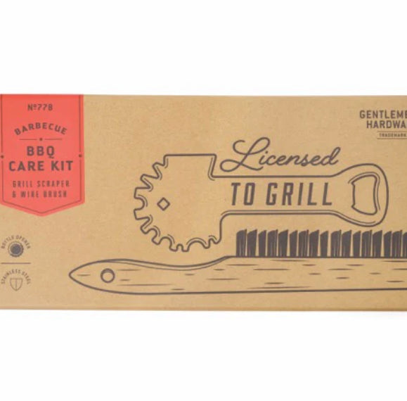 Gentlemen’s Hardware BBQ Care Kit