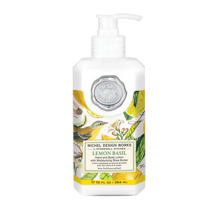 Michel Design Works Lemon Basil Hand & Body Lotion