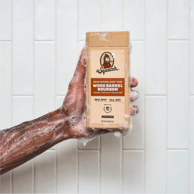 Dr. Squatch Wood Barrel Bourbon 14oz Body Wash