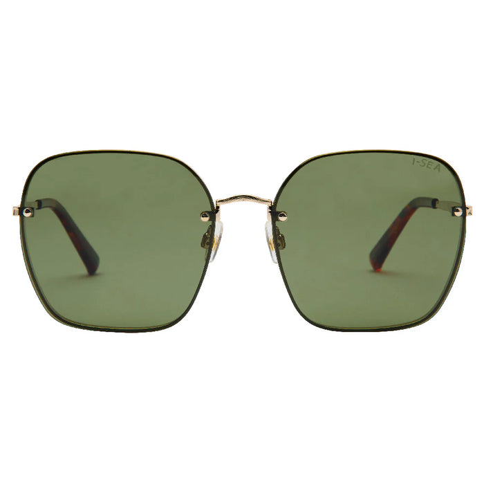 I-SEA Emerson Gold/Green Polarized Sunglasses