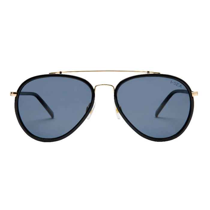 I-SEA Tatum Black/Smoke Polarized Sunglasses