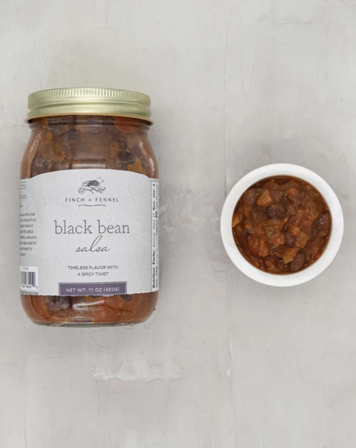 Finch + Fennel Black Bean Salsa 17oz