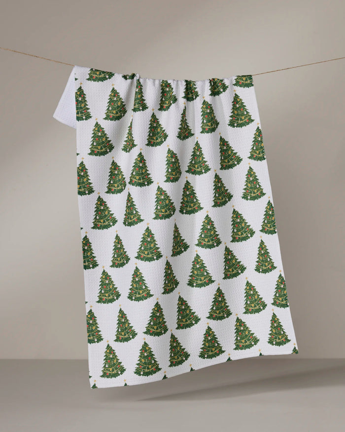 Geometry Decked Out Tea Towel