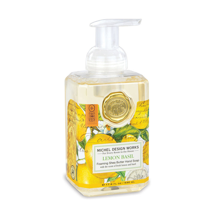 Michel Design Works Lemon Basil Foaming Soap