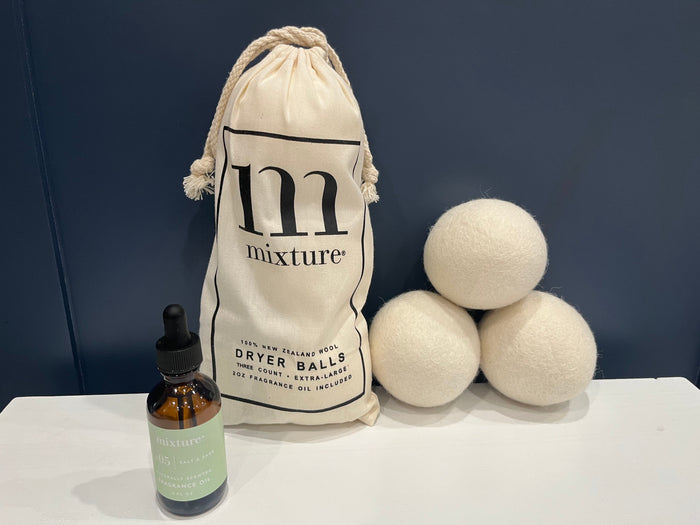 Mixture Wool Dryer Balls in Salt & Sage