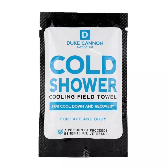 Duke Cannon Cold Shower Face & Body Wipes Individual