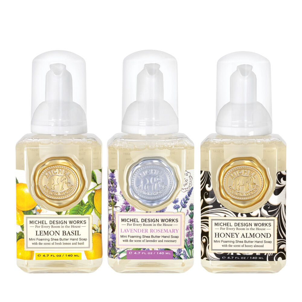Michel Design Works Mini Foaming Soap Trio