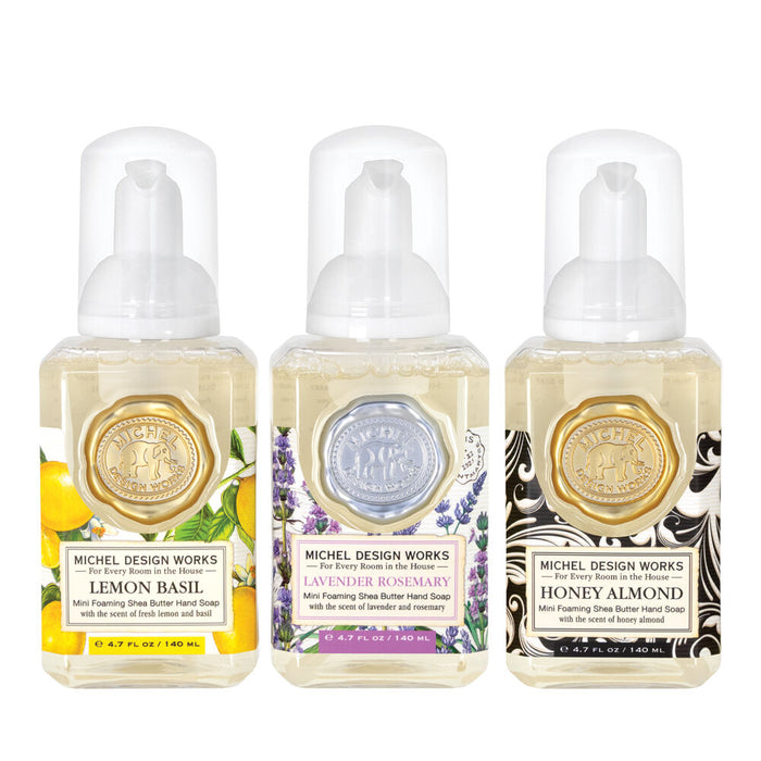 Michel Design Works Mini Foaming Soap Trio