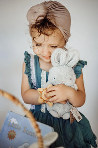 Cricket Island Bloom Stuffed Bunny