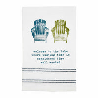 Lake Watercolor Towels