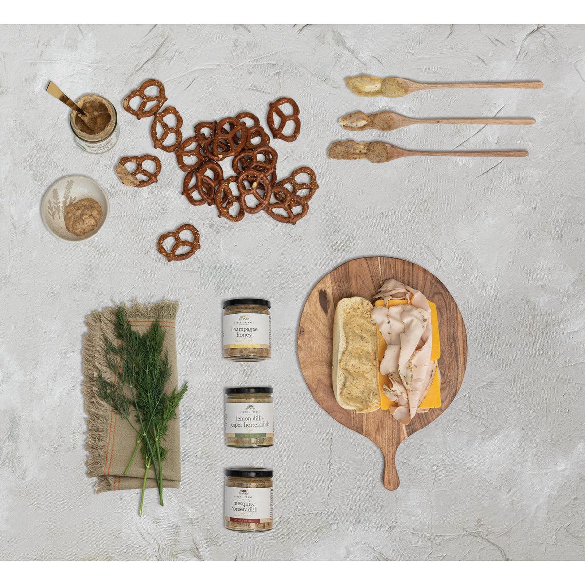 Finch + Fennel Champagne Honey Mustard