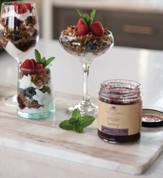 Finch + Fennel  Triple Berry Jam