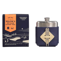 Golfer’s HipFlask & Divot Tool Set