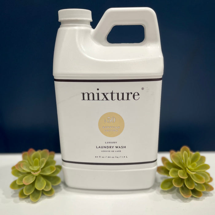 Mixture 64oz Luxury Laundry Wash - Egyptian Cotton