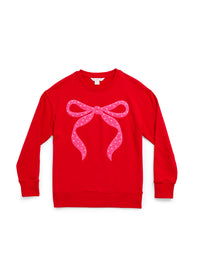 Pearl Bow Sweatshirt