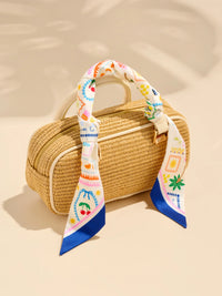 Tropical Lobster & Coral Cherries Scarf Set