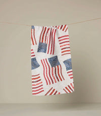 Geometry Patchwork Pride Tea Towel