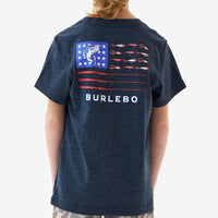 Burlebo Youth Fishing USA SS Tee