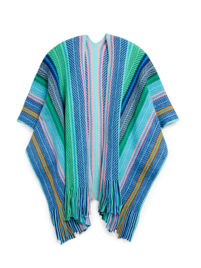 Nicola Wrap - Blue