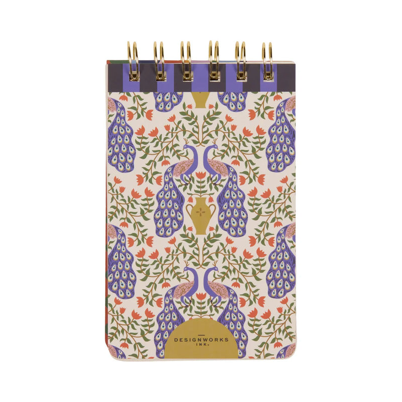 A Dopo Peacock Twin Wired Notepad