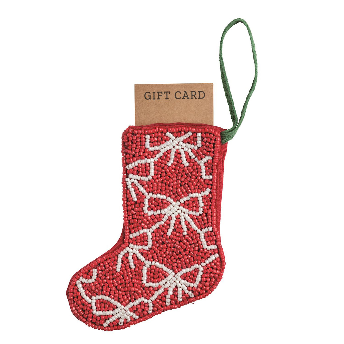 Beaded Stocking Ornaments