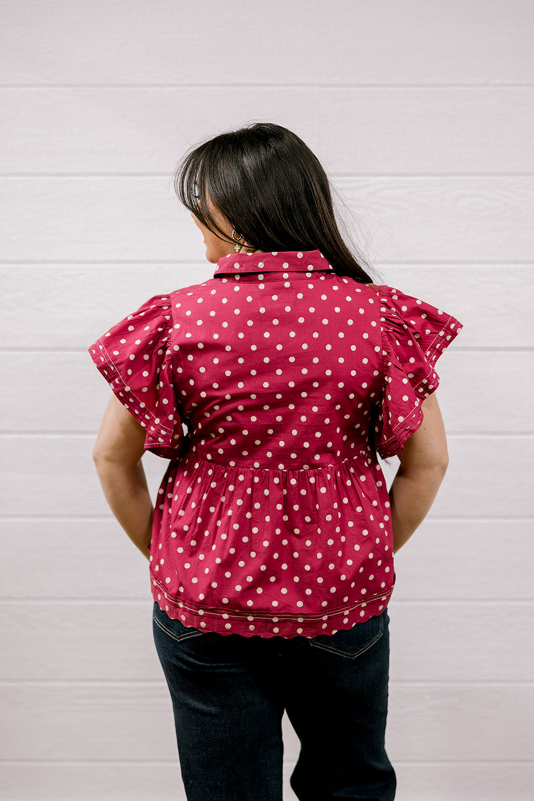Piper Top - Maroon by Oh My Stars