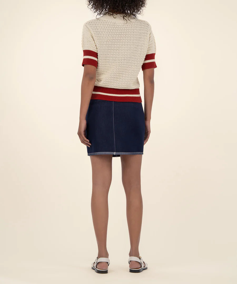 Kut from the Kloth Zyla Ringer Sleeve Sweater Top