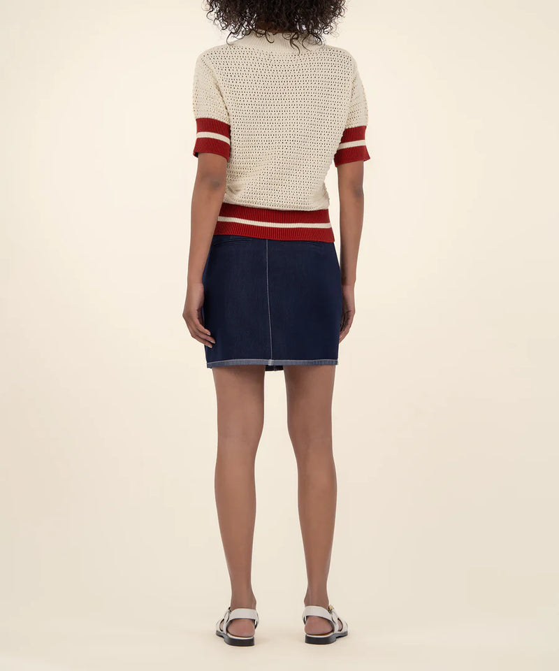 Kut from the Kloth Zyla Ringer Sleeve Sweater Top