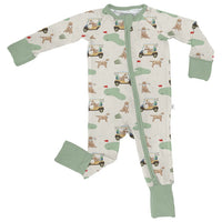 Barks & Birdies Convertible Zip Pjs
