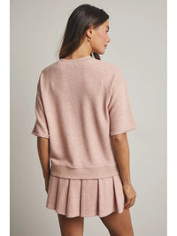 Stacie Waffle Knit Skort