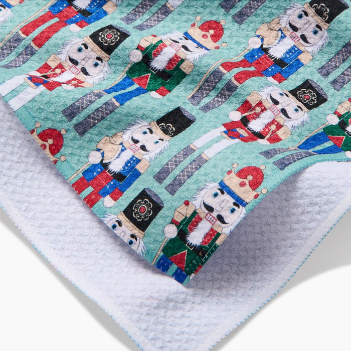 Geometry Nuts Cracking Tea Towel