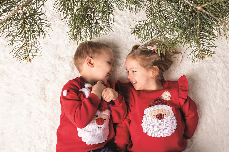 Santa Sequin Sweatshirt