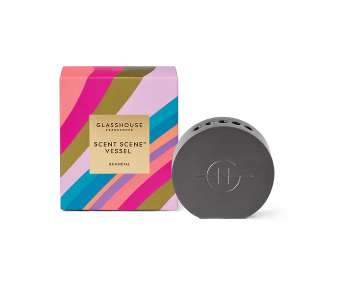 Glasshouse Fragrances Scent Scene Metal Vessel - Black