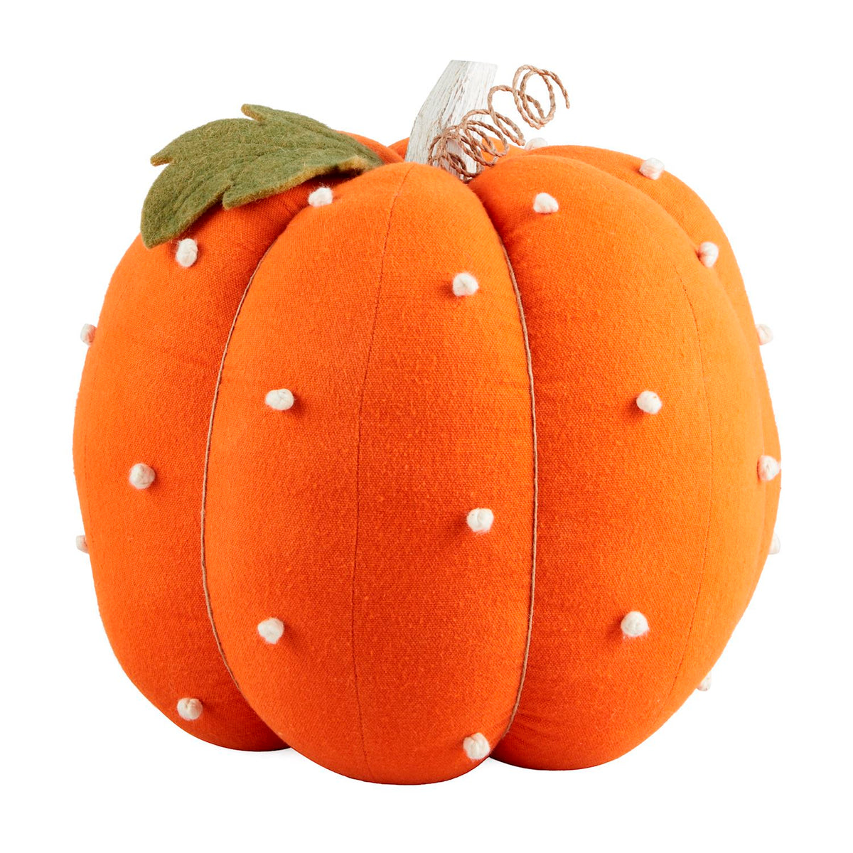 Dotted Stuffed Pumpkins