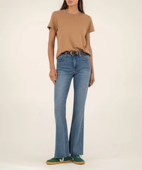 Kut from the Kloth Stella High Rise Fab Flare w/ Raw Hem